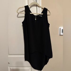 ETCETERA high low black top